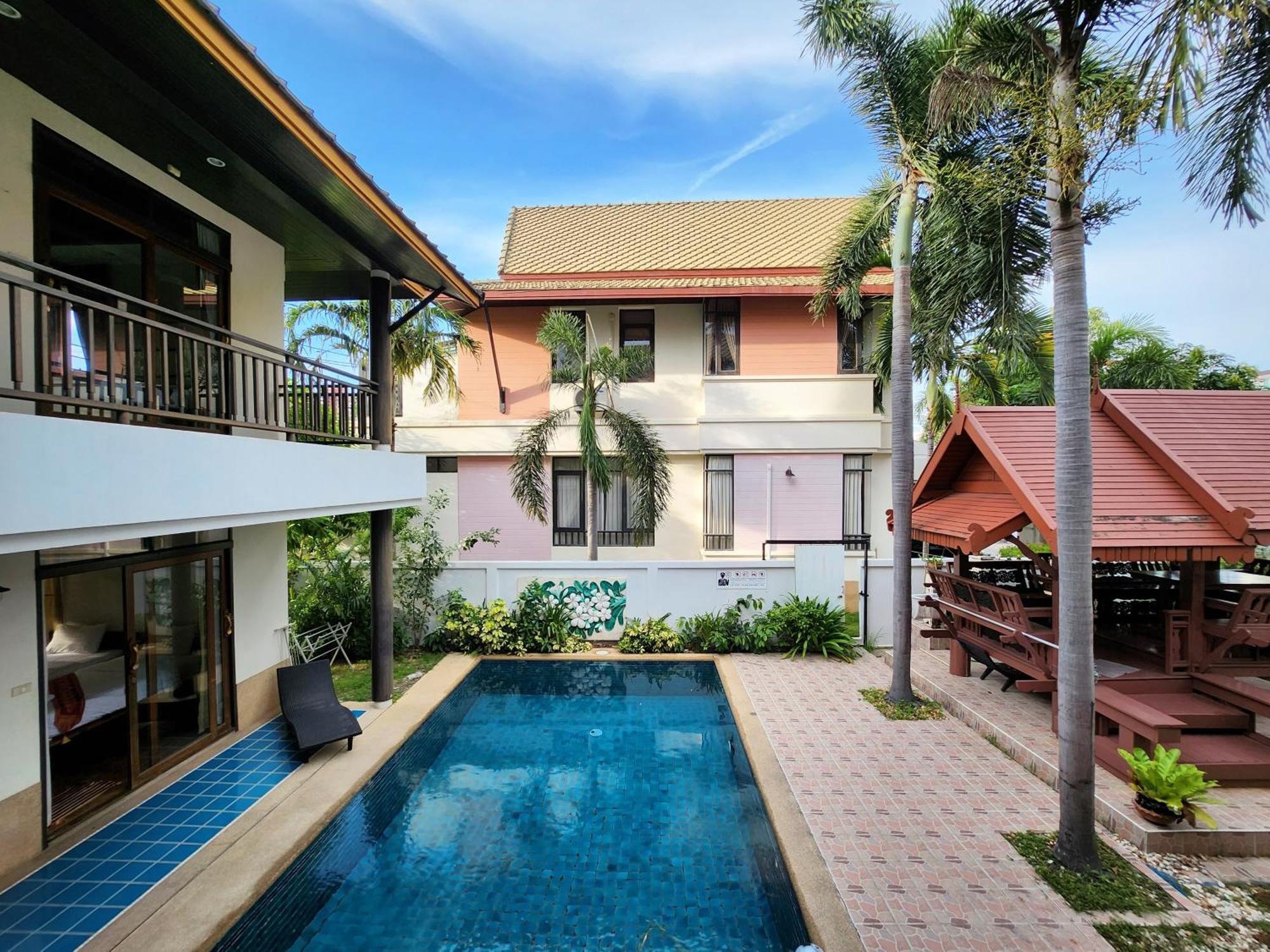 חוף ג'ומטיין ปุณณภา พูล วิลล่า พัทยา Punnapha Pool Villa Pattaya מראה חיצוני תמונה